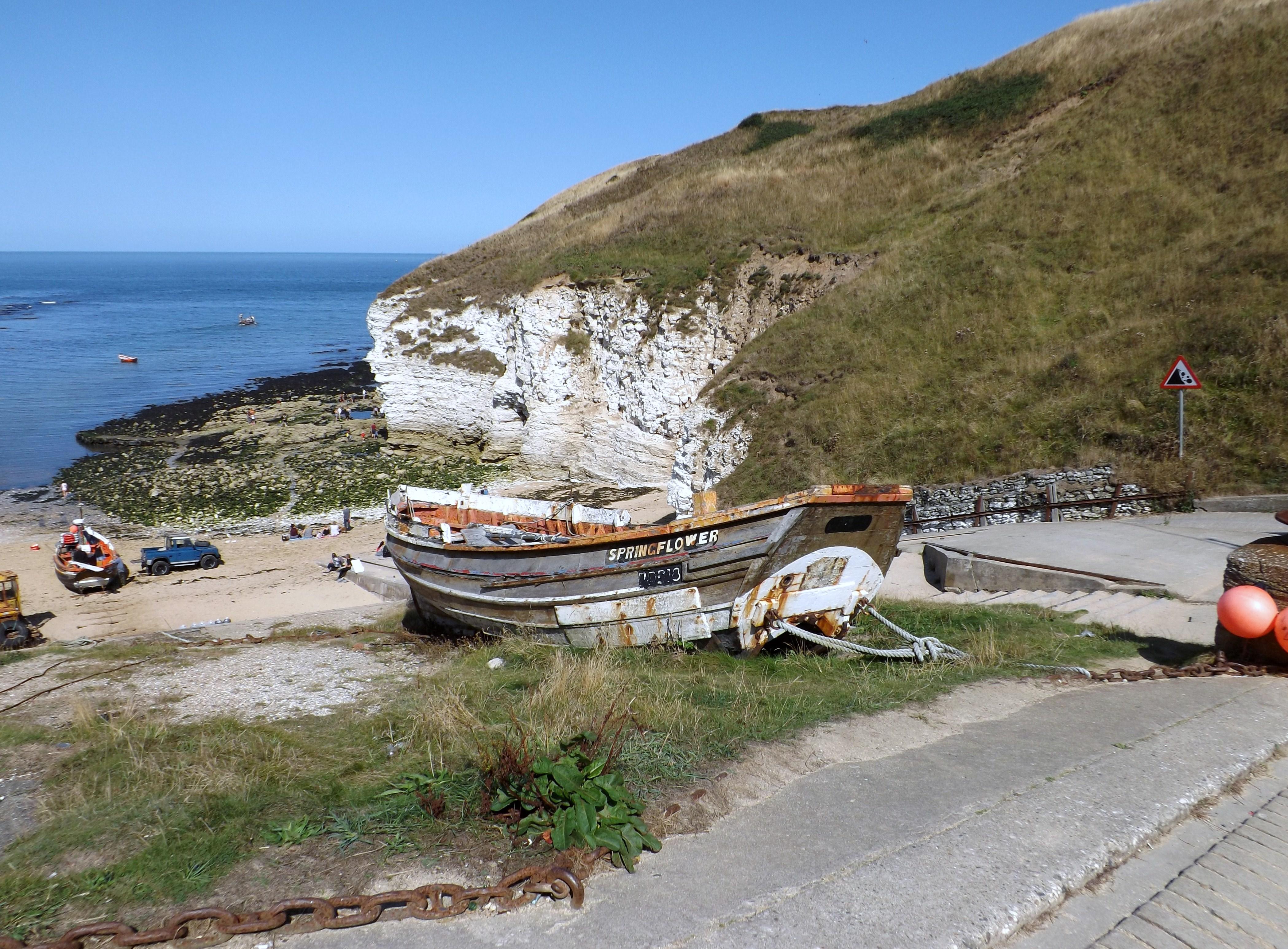 Photograph of Flamborough North Landing, Yorkshire Wolds